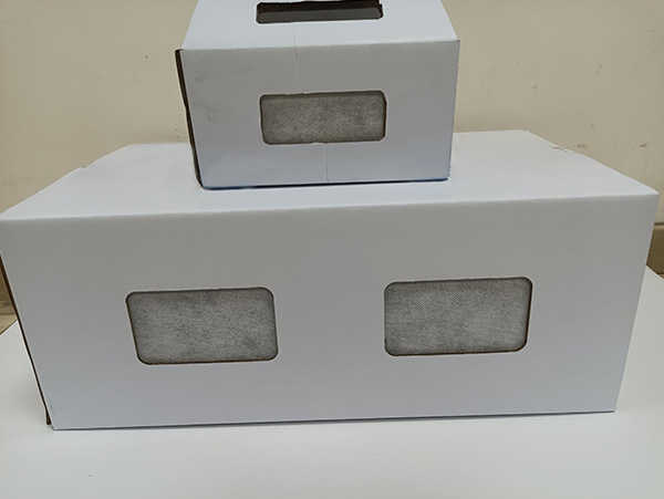 實(shí)驗(yàn)研究所小白兔運(yùn)輸紙箱